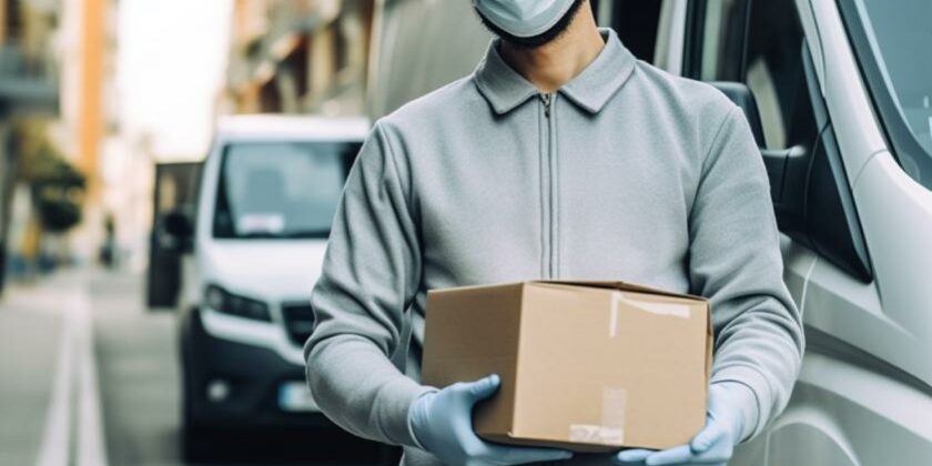 IMG-20230926-WA0031 UN Livreur qui respecte les obligations sanitaires